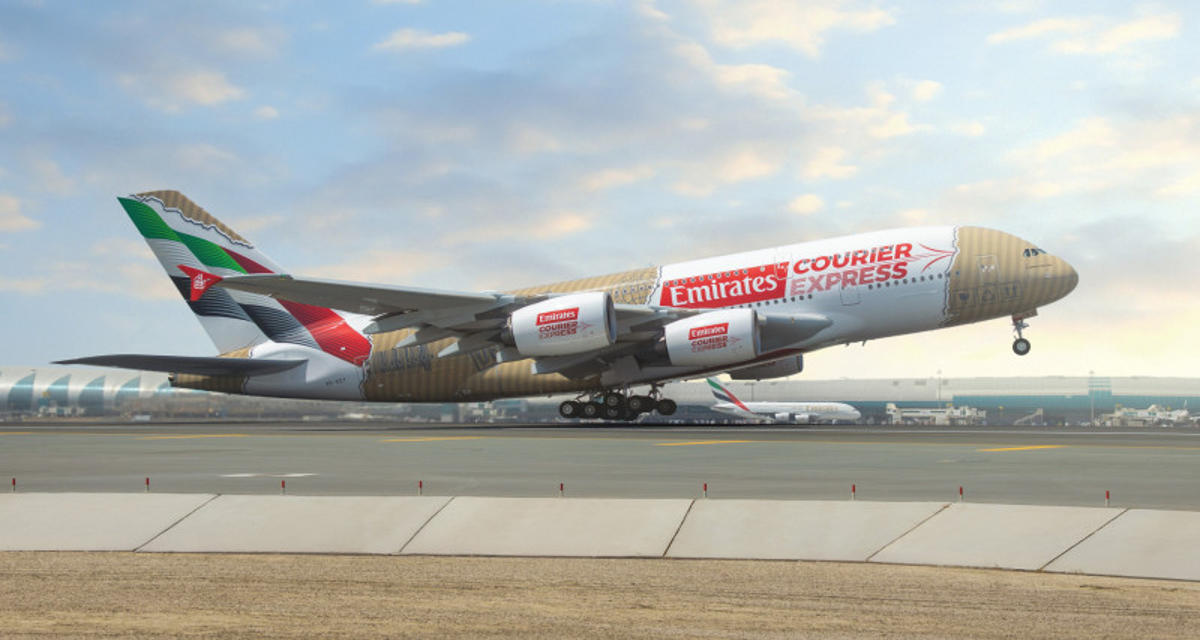 Emirates: Aποκαλύπτει τη νέα εμφάνιση του A380 για την υπηρεσία Courier Express