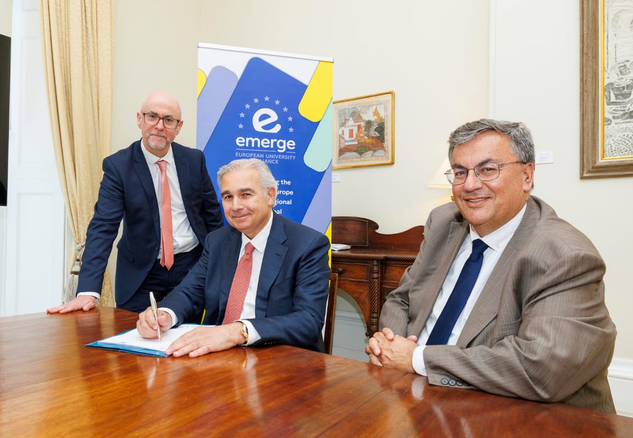 Παν. Νεάπολις Πάφος: Συνυπογράφει τη Συμφωνία Σύμπραξης της EMERGE – Ευρωπαϊκής Συμμαχίας Πανεπιστημίων