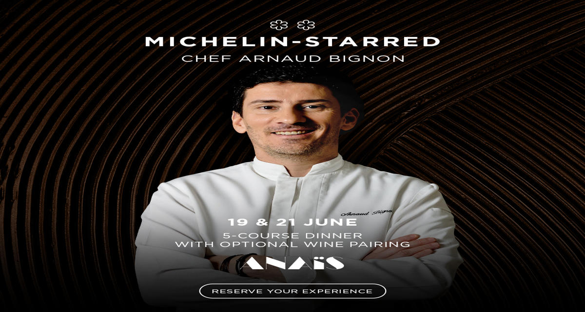 Ο βραβευμένος με αστέρια Michelin σεφ Arnaud Bignon επιστρέφει στο City of Dreams Mediterranean