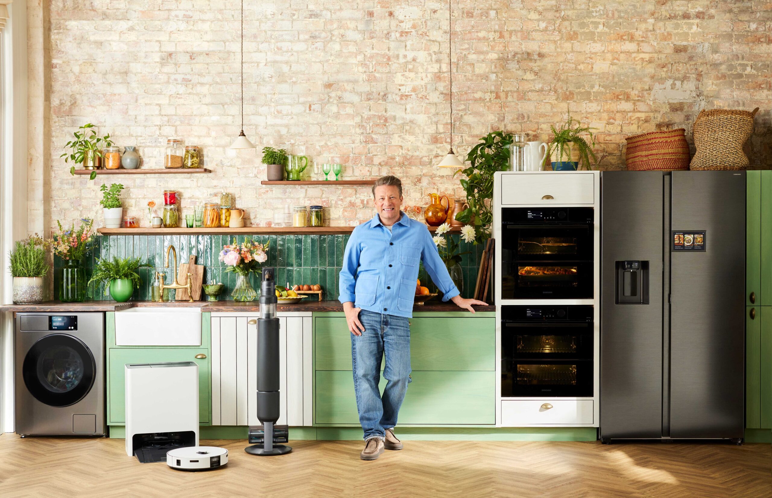Samsung: Eνώνει δυνάμεις με τον Jamie Oliver για τη δημιουργία νέας σειράς συνταγών σε συσκευές Bespoke AI