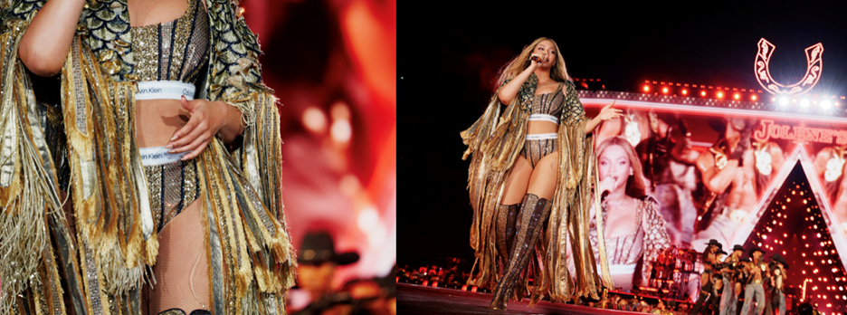 Calvin Klein: Ντύνει την Beyoncé στο show της ‘Cowboy Carter’ στο Landover