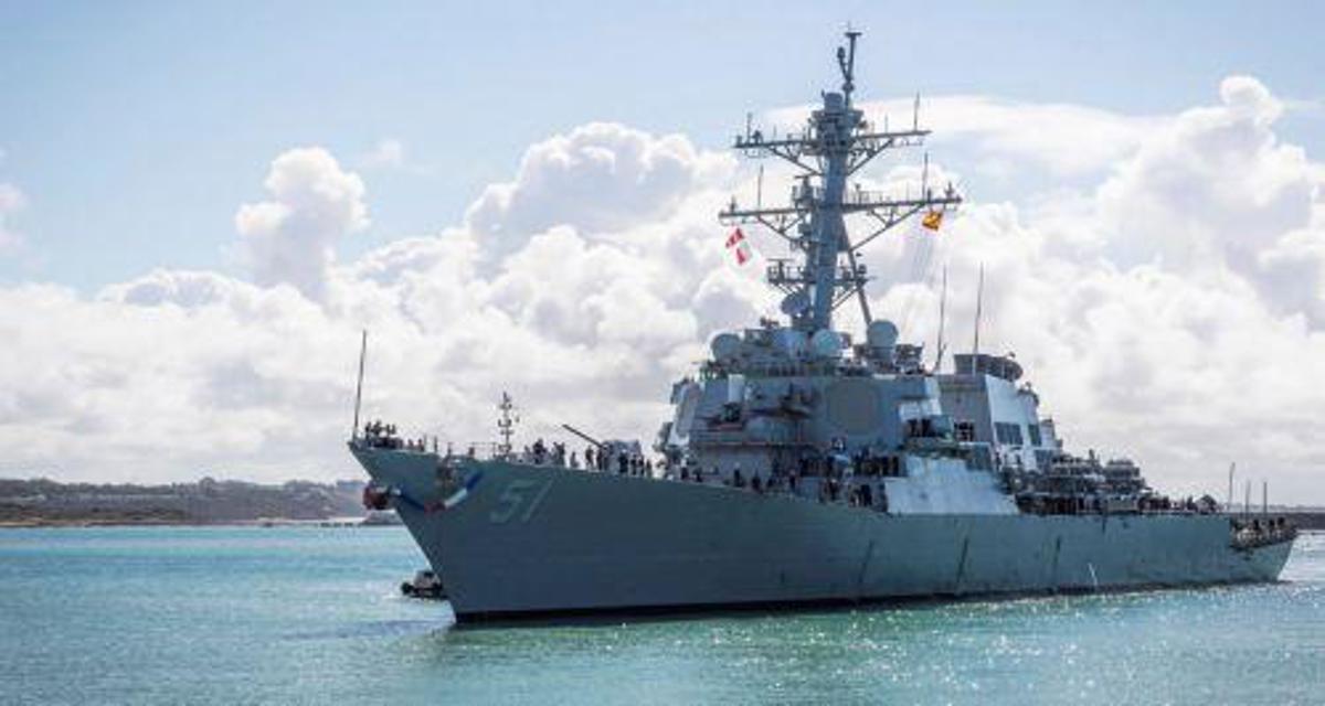 Στην Κύπρο το αμερικανικό καταδρομικό USS Arleigh Burke