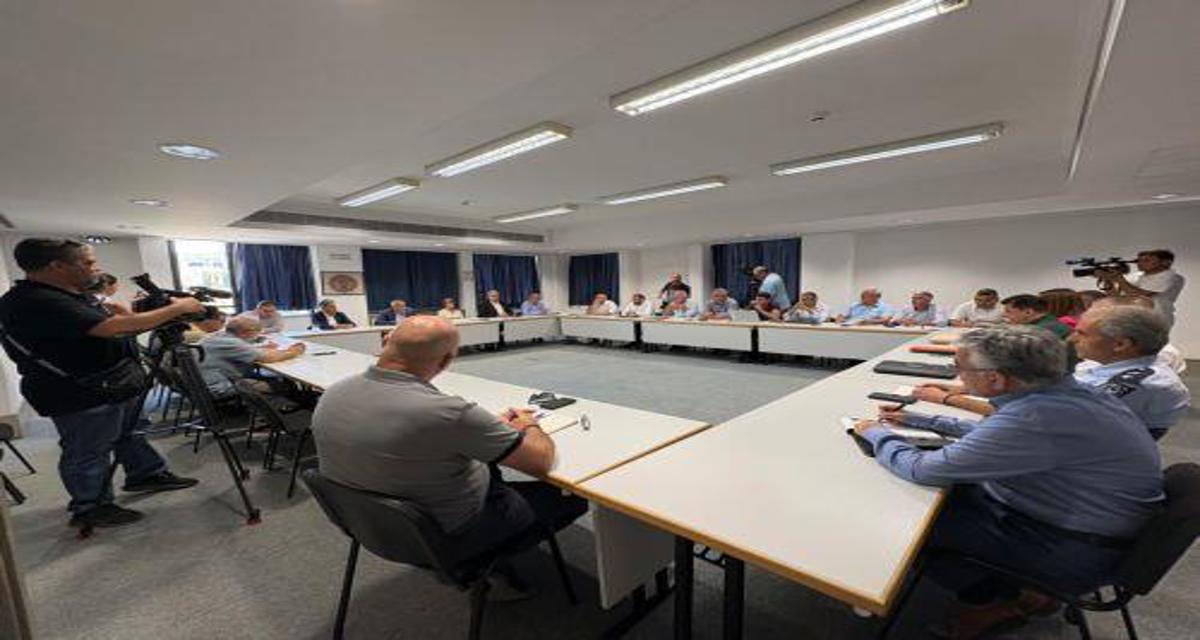 Αναβάλλεται η πανσυνδικαλιστική σύσκεψη για ΑΤΑ λόγω κατάστασης με πυρκαγιά Αναβάλλεται η πανσυνδικαλιστική σύσκεψη για ΑΤΑ λόγω κατάστασης με πυρκαγιά