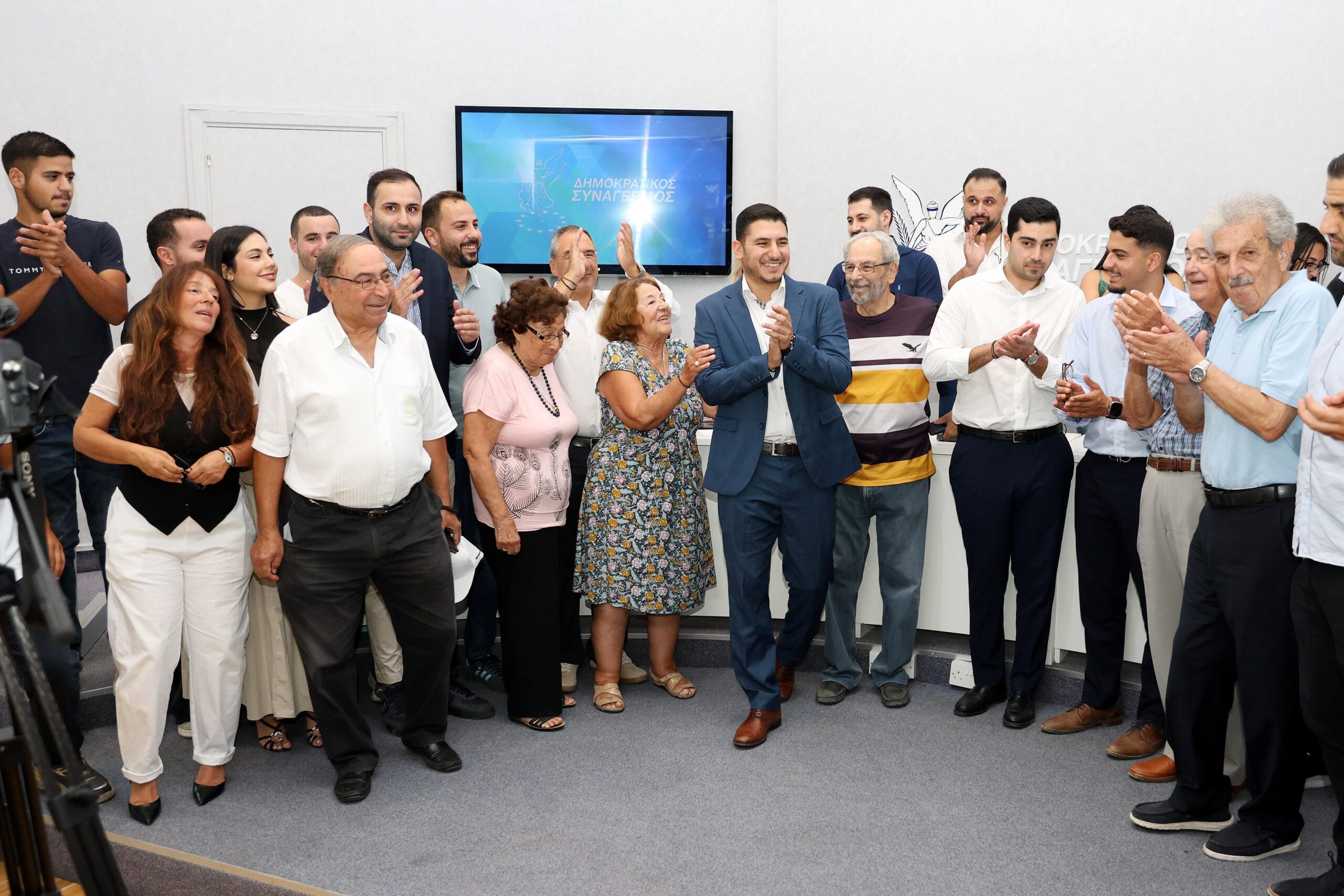 Με ισχυρή στήριξη υπέβαλε υποψηφιότητα ο Δήμος Γεωργιάδης στην Επαρχία Κερύνειας