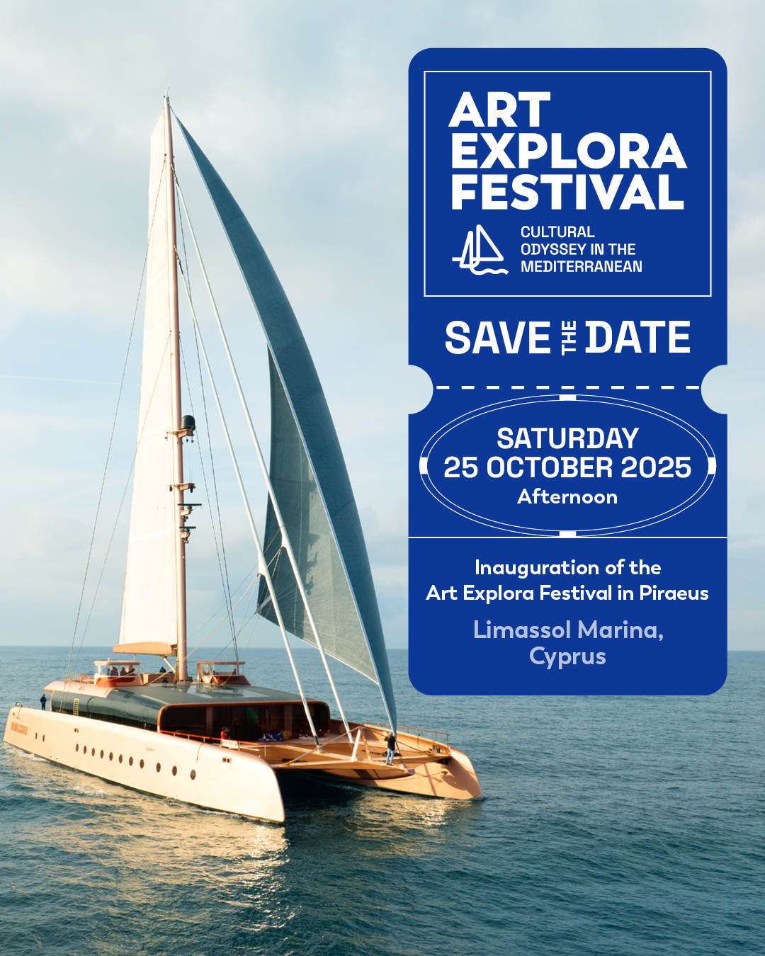 Το Art Explora Festival πλέει για πρώτη φορά στην Κύπρο