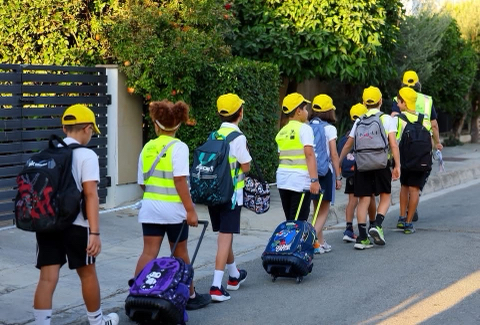 Το Walking Bus ξεκινά στην Αγλαντζιά