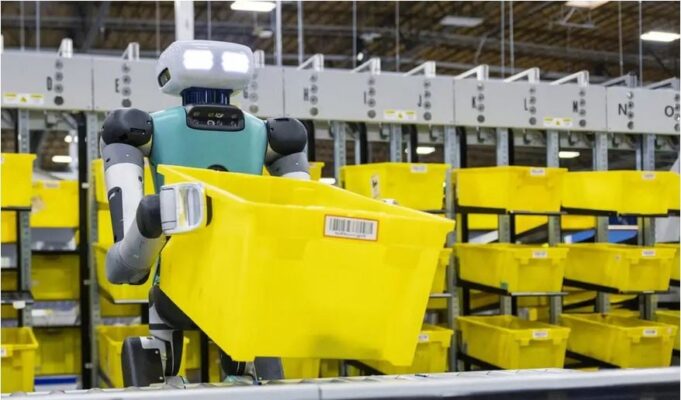 Η Amazon σχεδιάζει την αντικατάσταση 500 χιλιάδων υπαλλήλων της με ρομπότ Η Amazon σχεδιάζει την αντικατάσταση 500 χιλιάδων υπαλλήλων της με ρομπότ