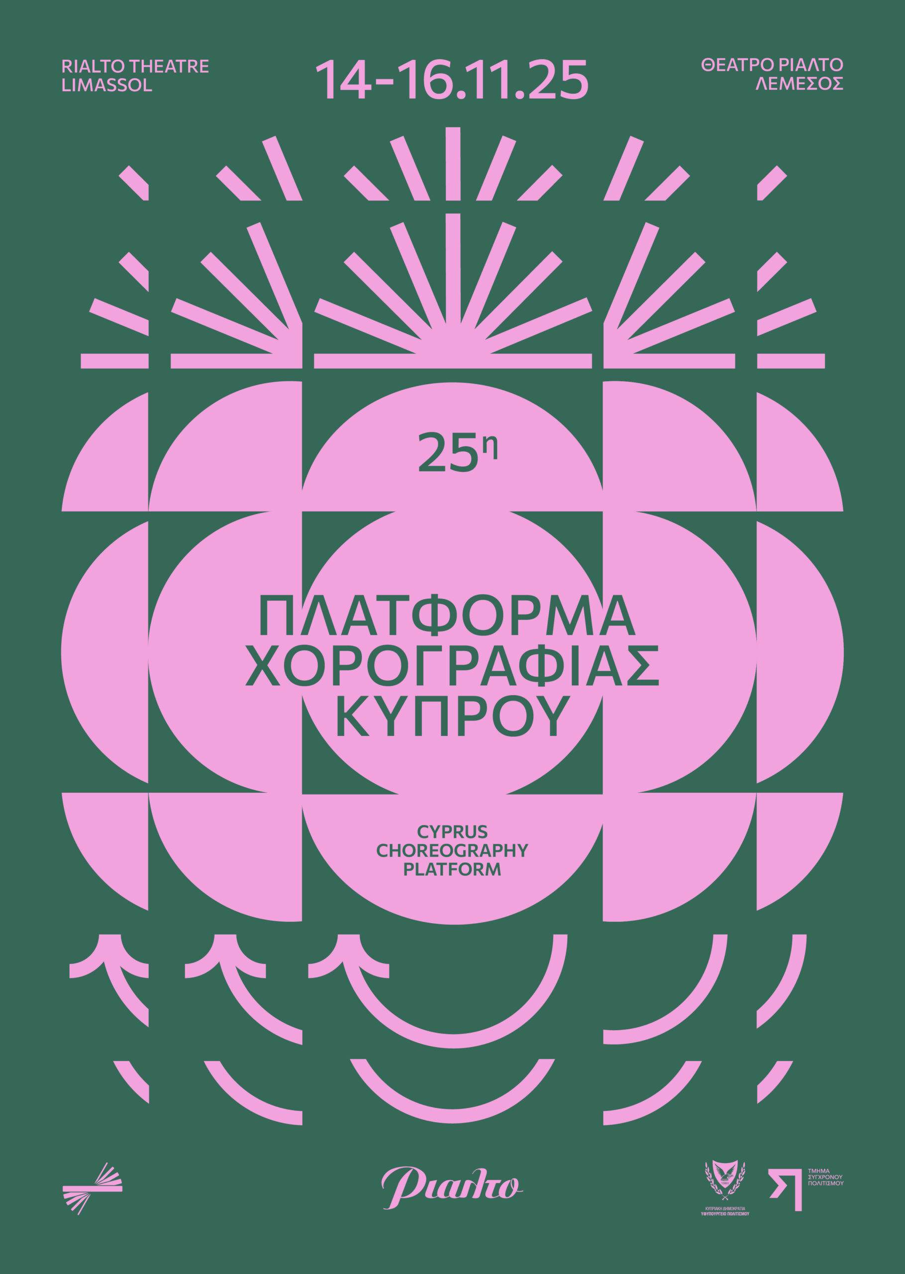 Η 25η Πλατφόρμα Χορογραφίας Κύπρου έρχεται στο Θέατρο Ριάλτο στις 14 – 16 Νοεμβρίου 2025