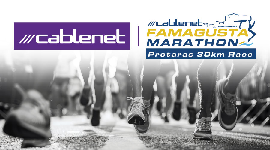 Ανακοινώθηκε ο 1ος Cablenet Famagusta Marathon – Protaras 30km Race, “More than a Race” Ανακοινώθηκε ο 1ος Cablenet Famagusta Marathon – Protaras 30km Race, “More than a Race”
