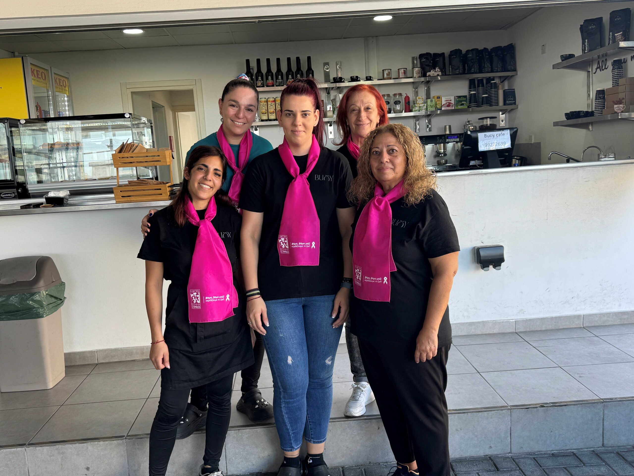 Η DP World Limassol στηρίζει την Europa Donna στον αγώνα κατά του καρκίνου του μαστού Η DP World Limassol στηρίζει την Europa Donna στον αγώνα κατά του καρκίνου του μαστού