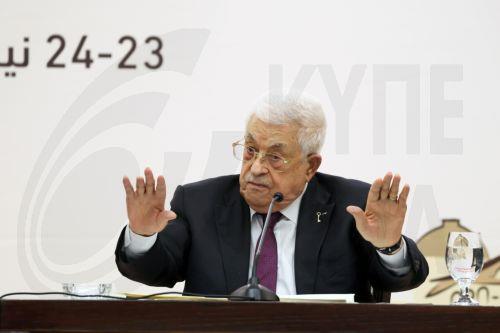 Ο Μαχμούντ Αμπάς χαιρετίζει τη συμφωνία για τη Γάζα Ο Μαχμούντ Αμπάς χαιρετίζει τη συμφωνία για τη Γάζα