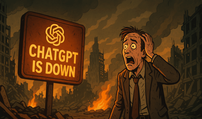 Όταν έπεσε το ChatGPD και μαζί οι μάσκες, οι αυλαίες και η ψευδαίσθηση ότι (ακόμα) μπορούμε μόνοι μας…