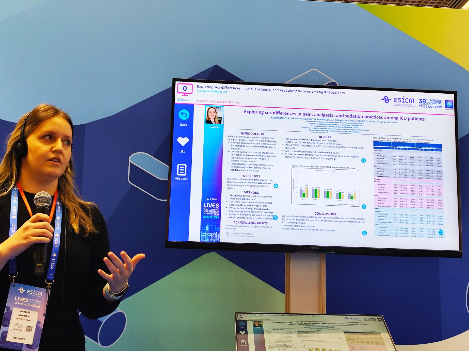 Η Δρ. Γιαννέλου εκπροσώπησε το ΤΕΠΑΚ στο διεθνές συνέδριο ESICM LIVES 2025