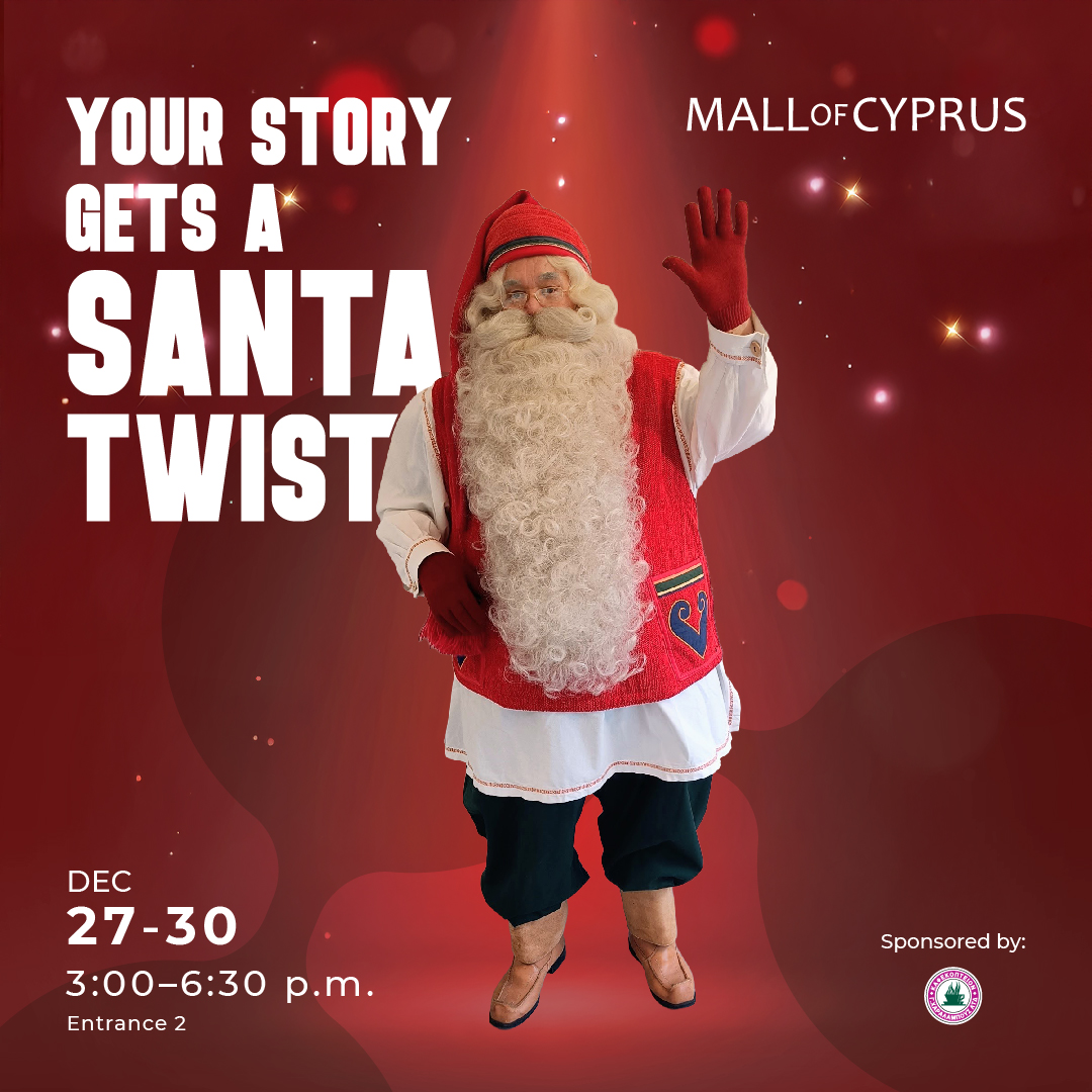 Ο Άγιος Βασίλης επιστρέφει στο Mall of Cyprus – με τη ζεστασιά του καφέ Χαραλάμπους!