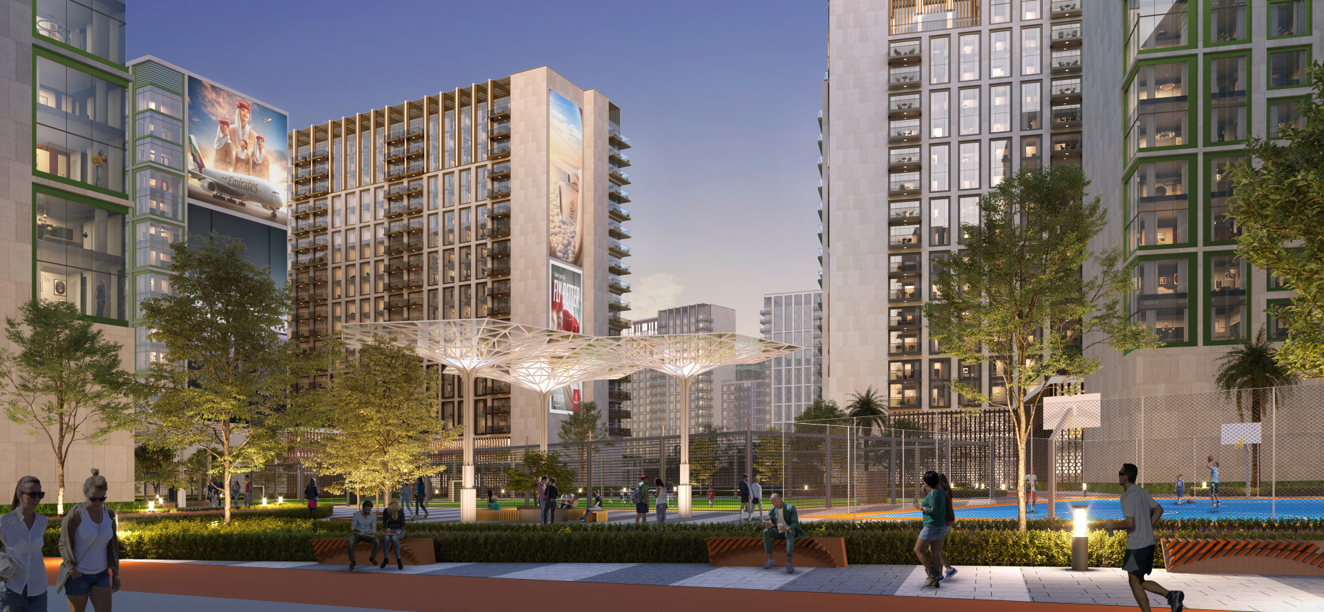 &Eta; Emirates &pi;&rho;&omicron;&chi;&omega;&rho;ά &sigma;&epsilon; &sigma;&upsilon;&mu;&phi;&omega;&nu;ί&alpha; &mu;&epsilon; &tau;&omicron; Dubai Investments Park &gamma;&iota;&alpha; &tau;&eta; &delta;&eta;&mu;&iota;&omicron;&upsilon;&rho;&gamma;ί&alpha; &nu;έ&omicron;&upsilon; Cabin Crew Village