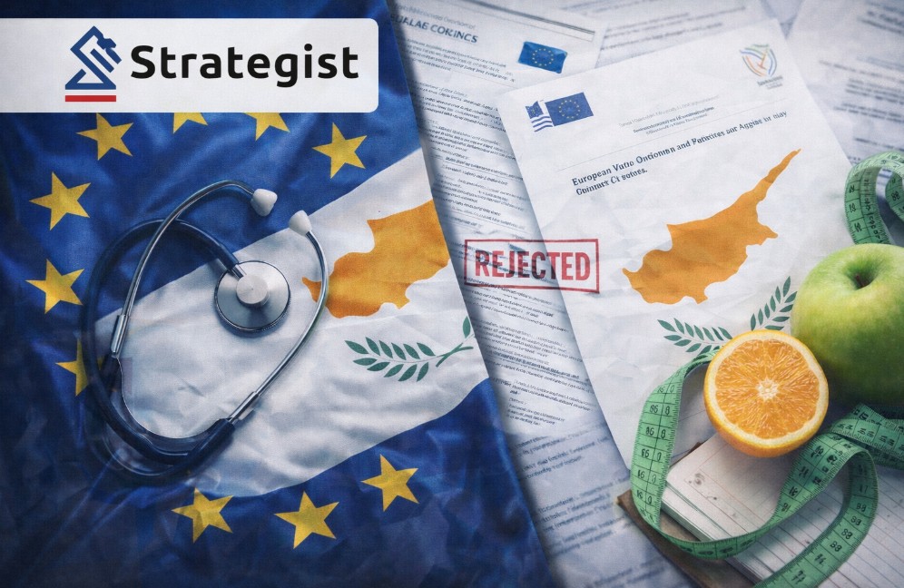 Αποκάλυψη Strategist: Η Κύπρος αγνοεί το ευρωπαϊκό δίκαιο στη ρύθμιση του επαγγέλματος της διατροφής