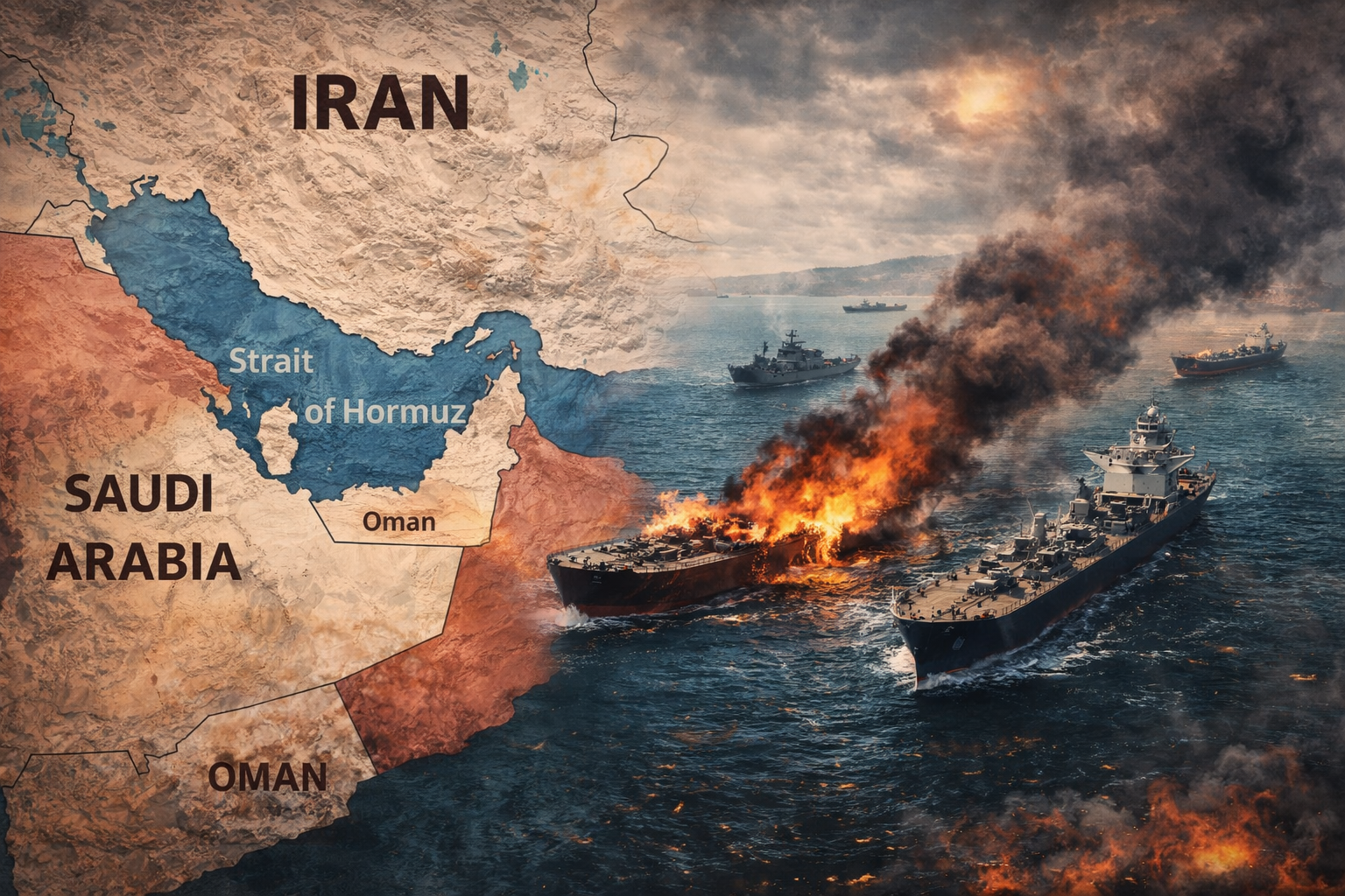 Τραμπ απειλεί με μαζικούς βομβαρδισμούς στο Στενό του Ορμούζ – Νέα φάση στον πόλεμο