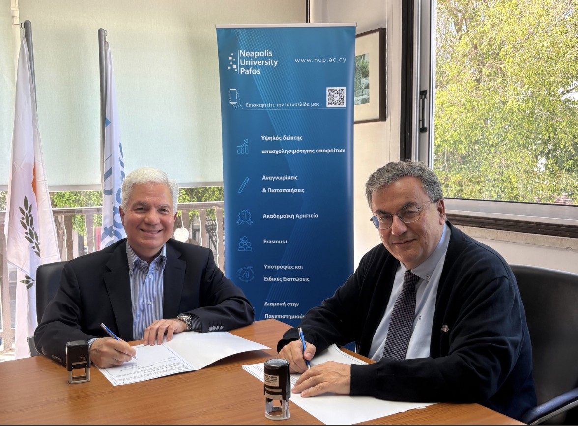 &Upsilon;&pi;&omicron;&gamma;&rho;&alpha;&phi;ή MoU &mu;&epsilon;&tau;&alpha;&xi;ύ &tau;&omicron;&upsilon; &Pi;&alpha;&nu;. &Nu;&epsilon;ά&pi;&omicron;&lambda;&iota;&sigmaf; &Pi;ά&phi;&omicron;&sigmaf; &kappa;&alpha;&iota; &tau;&omicron;&upsilon; Project Management Institute (PMI) Cyprus Chapter