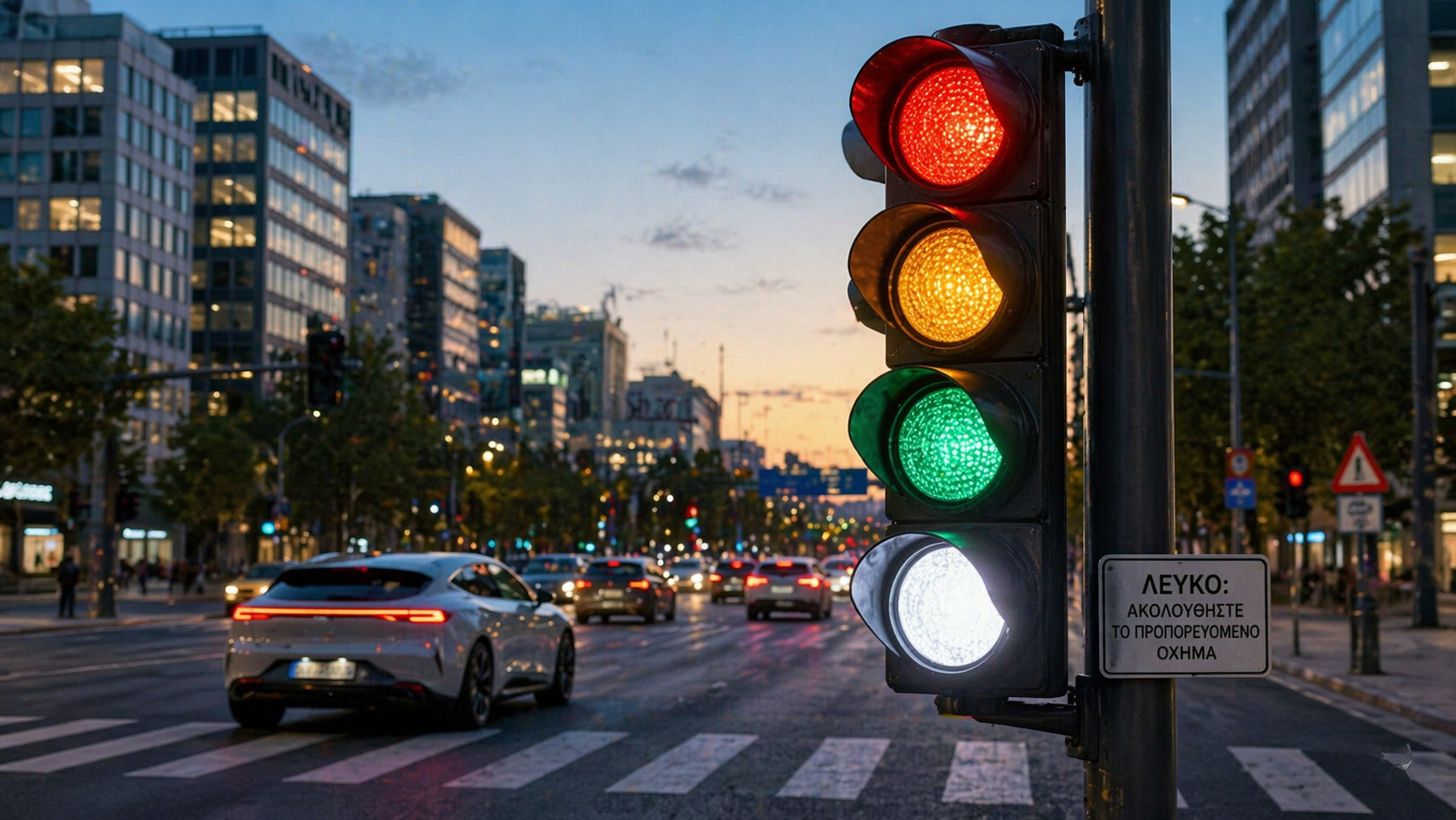 &Epsilon;&pi;&alpha;&nu;ά&sigma;&tau;&alpha;&sigma;&eta; &sigma;&tau;&omicron;&upsilon;&sigmaf; &delta;&rho;ό&mu;&omicron;&upsilon;&sigmaf; &mu;&epsilon; 4&omicron; &chi;&rho;ώ&mu;&alpha; &sigma;&tau;&alpha; &phi;&alpha;&nu;ά&rho;&iota;&alpha;: &Pi;ώ&sigmaf; &tau;&omicron; &lambda;&epsilon;&upsilon;&kappa;ό &theta;&alpha; &laquo;&lambda;ύ&sigma;&epsilon;&iota;&raquo; &tau;&omicron; &kappa;&upsilon;&kappa;&lambda;&omicron;&phi;&omicron;&rho;&iota;&alpha;&kappa;ό;