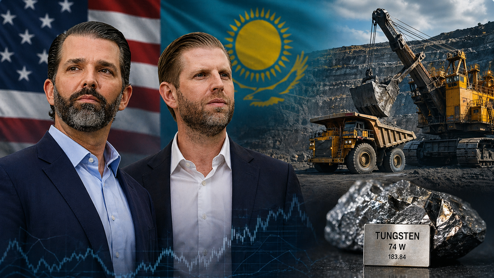 Οι υιοί Τραμπ μπαίνουν στα σπάνια μέταλλα με επένδυση δισεκατομμυρίων στο Καζακστάν