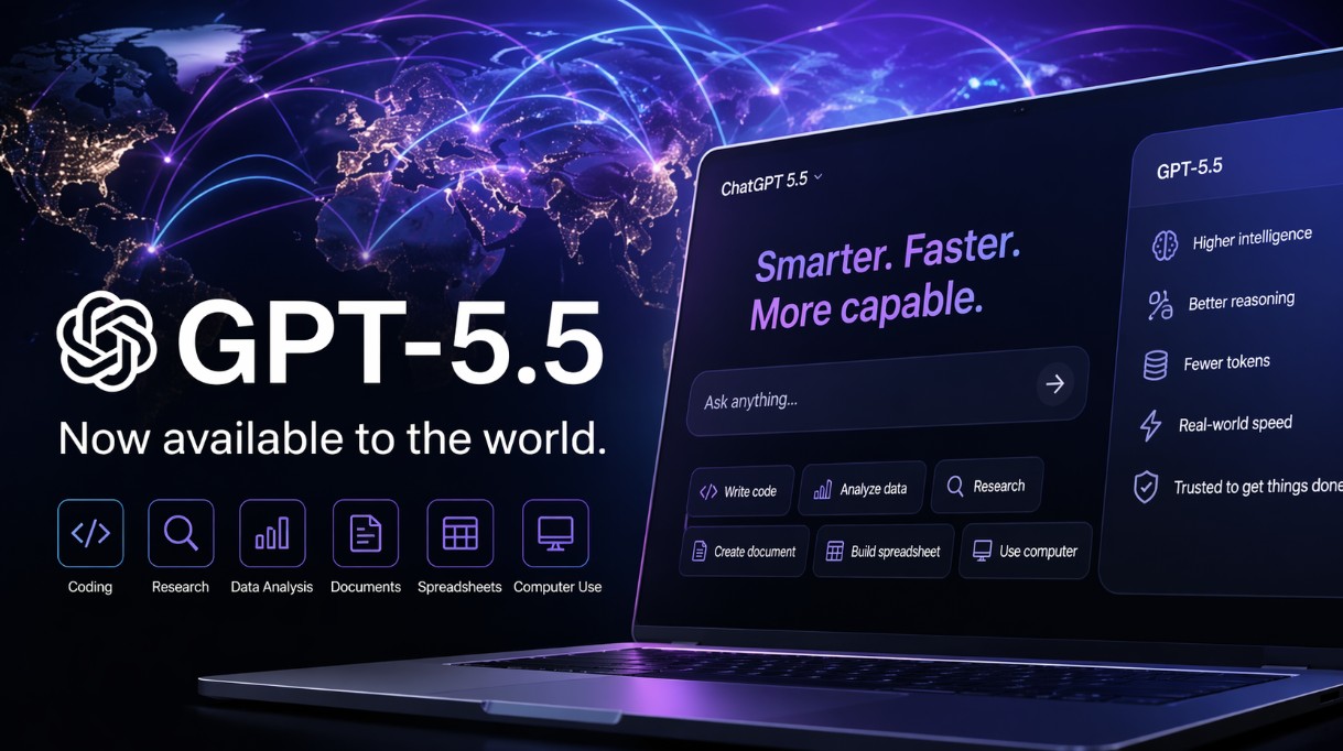 Ήρθε το GPT-5.5: Τι αλλάζει στην πράξη με το νέο μοντέλο της OpenAI που είναι πλέον διαθέσιμο