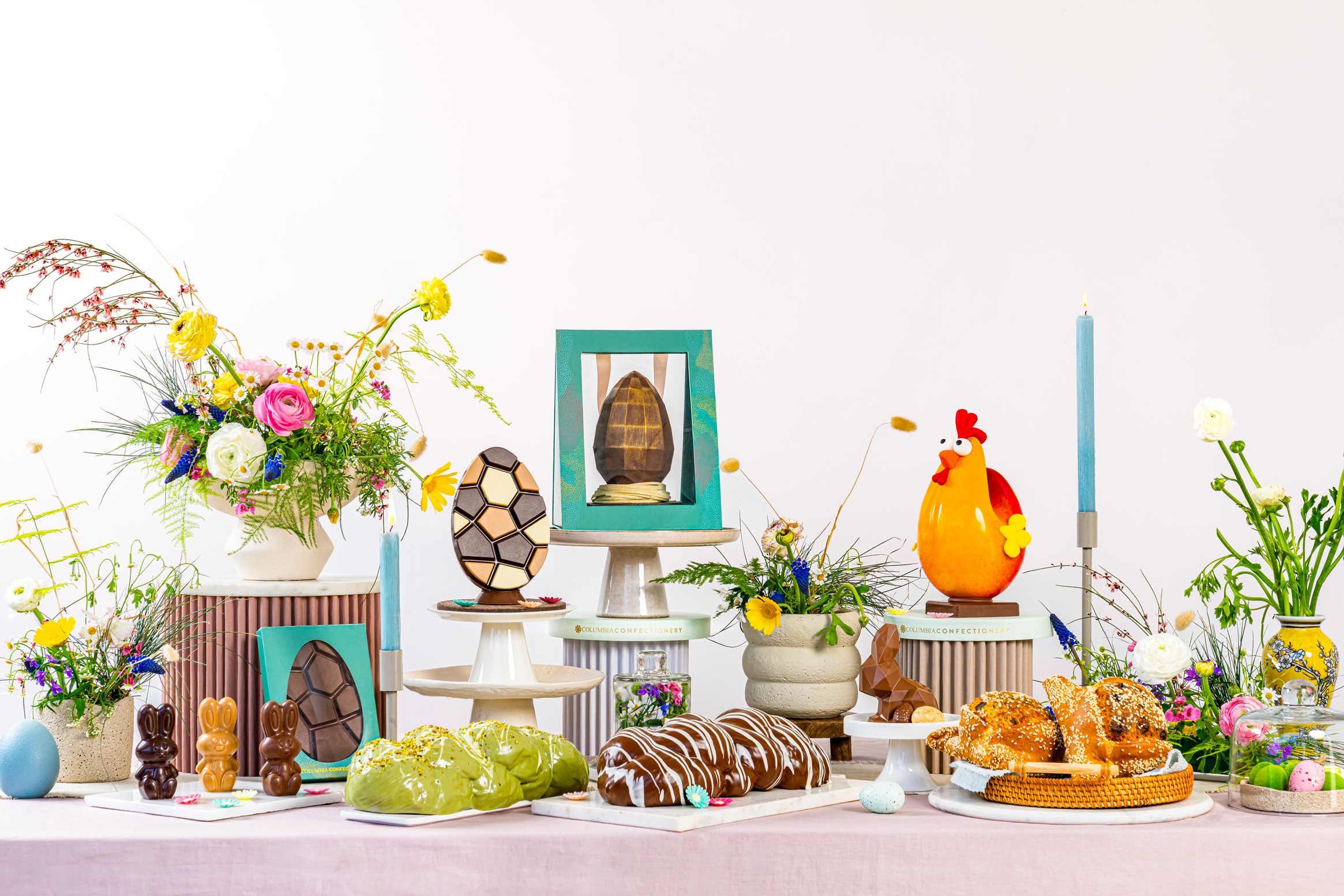 &Tau;&omicron; Columbia Confectionery &pi;&alpha;&rho;&omicron;&upsilon;&sigma;&iota;ά&zeta;&epsilon;&iota; &tau;&omicron; The Grand Easter Collection