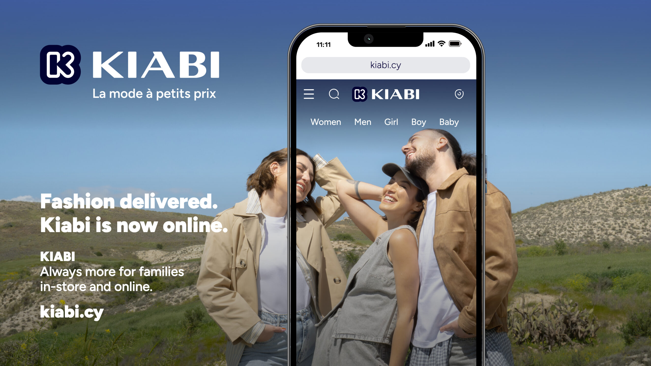&Eta; Kiabi &phi;έ&rho;&nu;&epsilon;&iota; &tau;&eta; &mu;ό&delta;&alpha; &pi;&iota;&omicron; &kappa;&omicron;&nu;&tau;ά &alpha;&pi;ό &pi;&omicron;&tau;έ &mu;&epsilon; &tau;&omicron; &lambda;&alpha;&nu;&sigma;ά&rho;&iota;&sigma;&mu;&alpha; &tau;&omicron;&upsilon; e-shop &tau;&eta;&sigmaf; &sigma;&tau;&eta;&nu; &Kappa;ύ&pi;&rho;&omicron;