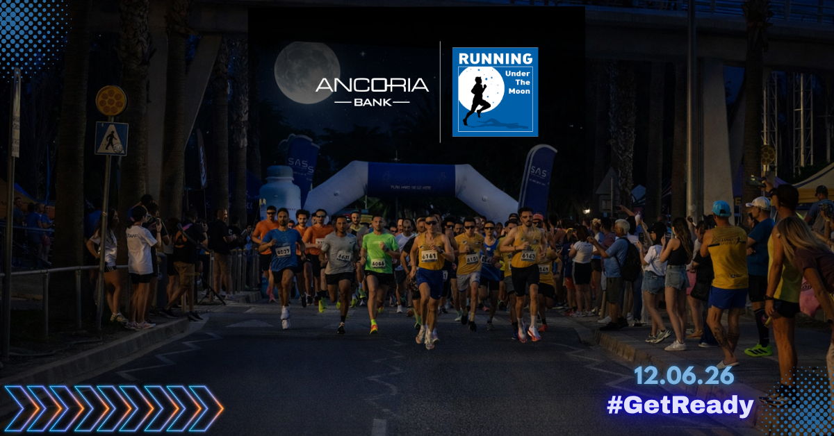 Ancoria Bank Running Under The Moon&reg; &ndash; &Tau;&omicron; &kappa;&alpha;&theta;&iota;&epsilon;&rho;&omega;&mu;έ&nu;&omicron; &nu;&upsilon;&chi;&tau;&epsilon;&rho;&iota;&nu;ό running event&nbsp;&epsilon;&pi;&iota;&sigma;&tau;&rho;έ&phi;&epsilon;&iota;