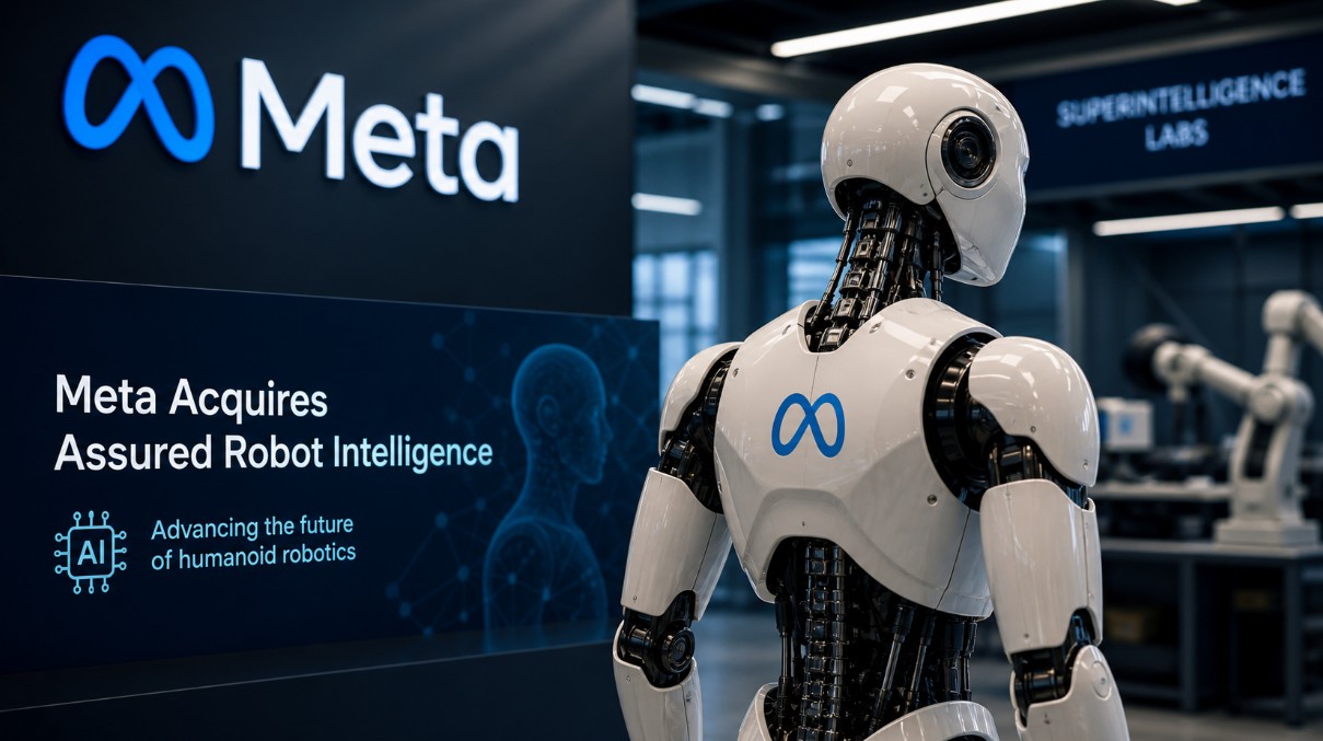 Η Meta μπαίνει δυναμικά στα ανθρωποειδή ρομπότ με νέα εξαγορά AI startup