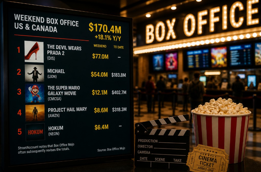 Box Office: Ισχυρή ανάκαμψη με $170,4 εκατ. το Σαββατοκύριακο σε ΗΠΑ και Καναδά