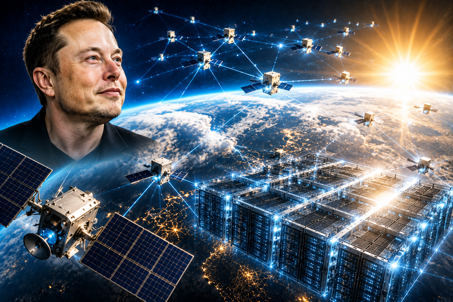 Η SpaceX σχεδιάζει ένα εκατομμύριο δορυφόρους AI – Το όραμα που μπορεί να αλλάξει την παγκόσμια ψηφιακή οικονομία