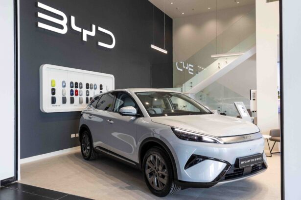 BYD κατάστημα στο Metropolis Mall Λάρνακας