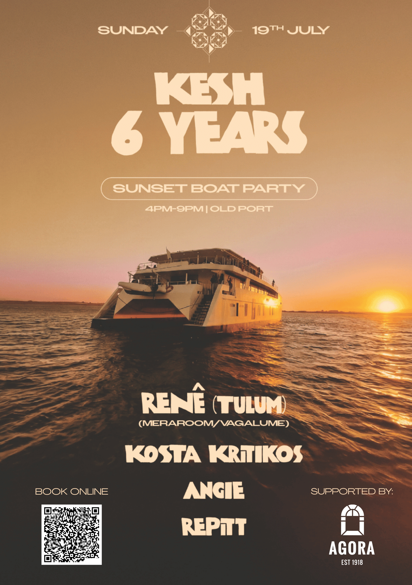 KESH Celebrates 6 Years with an Exclusive Sunset Boat Party