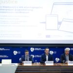 Η παρουσίαση της νέας πλατφόρμας iJustice από τον Υφυπουργό Νικόδημο Δαμιανού και εκπροσώπους της Δικαστικής Υπηρεσίας και του Παγκύπριου Δικηγορικού Συλλόγου