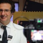 Ο Κύπριος συνθέτης Μάριος Ιωάννου Ηλία κατά την παρουσίαση του έργου Sound of Shanghai