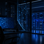 AI cybersecurity research environment with a digital containment boundary