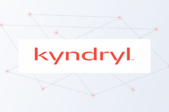 Το αυθεντικό λογότυπο της Kyndryl σε γραφικό δικτύου για τη συνεργασία adaptive cloud με τη Microsoft
