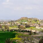 Πανοραμική άποψη της κοινότητας Πέρα Ορεινής στην επαρχία Λευκωσίας