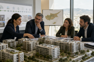 Ομάδα σχεδιασμού εξετάζει μακέτα οικιστικής ανάπτυξης και πολιτική προσιτής ενοικίασης στην Κύπρο