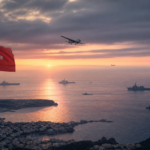 Ανατολική Μεσόγειος με στρατιωτική επιτήρηση και τις ακτές Τουρκίας και Ισραήλ