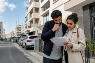 Νέοι ενήλικες έξω από κατοικίες ως εικόνα της καθυστερημένης ανεξαρτησίας