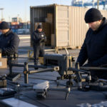 Έλεγχος εισαγόμενων drones σε εμπορευματικό λιμένα χωρίς εμπορικά λογότυπα