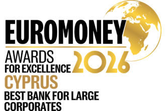 Euromoney Awards 2026 για την καλύτερη τράπεζα μεγάλων επιχειρήσεων στην Κύπρο