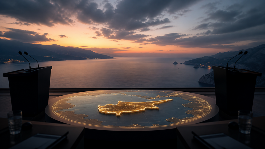 Η Κύπρος φωτισμένη σε τραπέζι στρατηγικής ανάμεσα σε δύο αντίπαλα διπλωματικά βάθρα