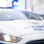 Αστυνομικό περιπολικό στο πλαίσιο των ερευνών για την υπόθεση 62χρονου επιχειρηματία στη Λάρνακα