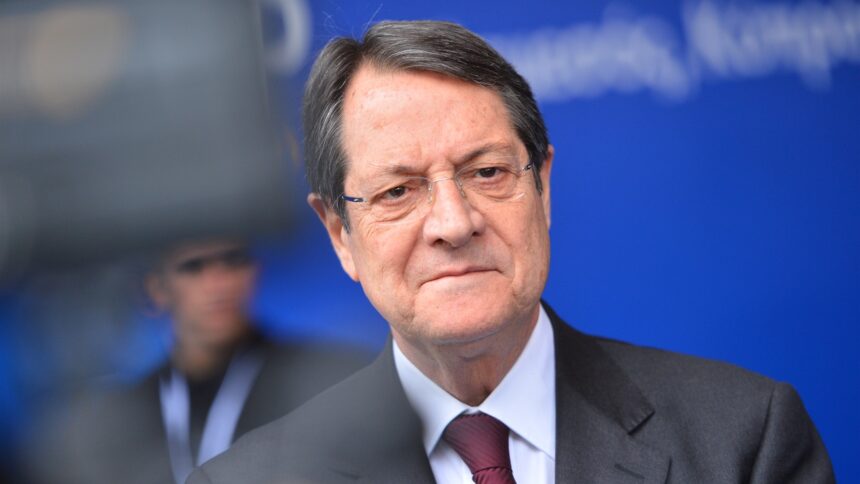 Ο τέως Πρόεδρος της Δημοκρατίας Νίκος Αναστασιάδης σε φωτογραφία αρχείου
