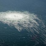 Η διαρροή φυσικού αερίου από τον Nord Stream 2 στη Βαλτική Θάλασσα μετά τις εκρήξεις του Σεπτεμβρίου 2022
