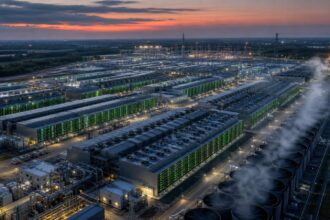Υποδομή τεχνητής νοημοσύνης και data center που συμβολίζει το Stargate