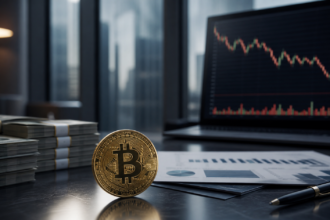 Bitcoin, ρευστότητα και πτωτικό χρηματιστηριακό διάγραμμα ως απεικόνιση της στροφής της Strategy