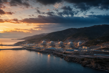 Πυρηνικός σταθμός στις μεσογειακές ακτές της Τουρκίας σε συμβολική απεικόνιση της συνεργασίας Άγκυρας και Μόσχας